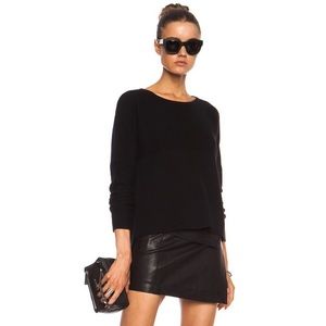 Helmut Lang Plush Wool Sweater - Black